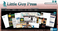 Desktop Screenshot of littleguypress.com